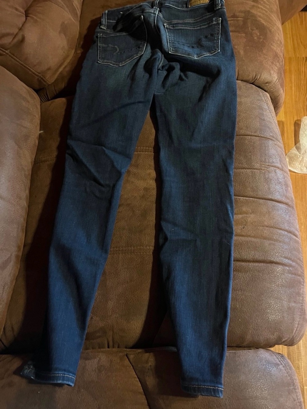 American Eagle Outfitters Dark Blue Skinny Jeans